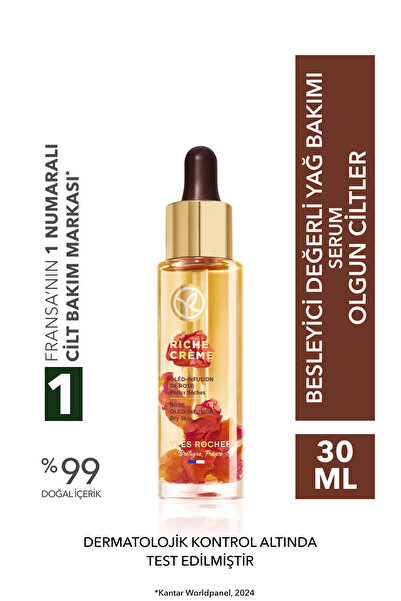 Yves Rocher Serum - Besleyici Yaşlanma Karşıtı Değerli Yağ Bakımı / Riche Crè...