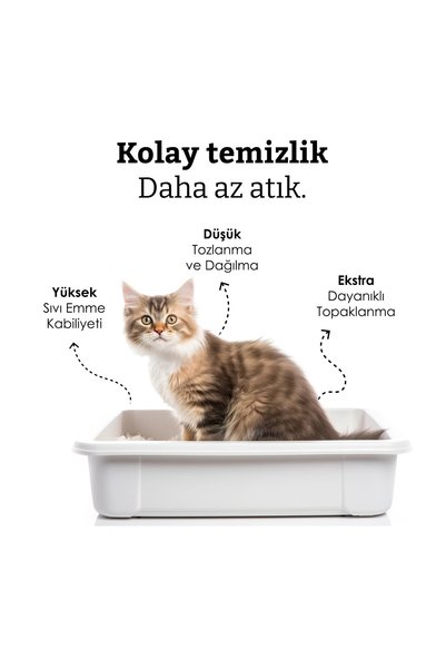 Cat Plus CatPlus Kokusuz Kedi Kumu 5 Lt x 4 Adet