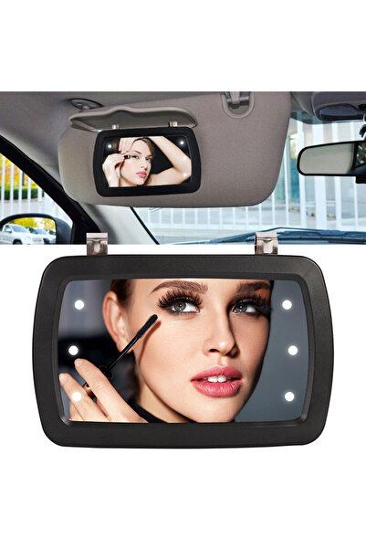 Choice 1 pcs Car Sun Visor Mirror Makeup Sun-shading Cosmetic Mirror Vanity M...