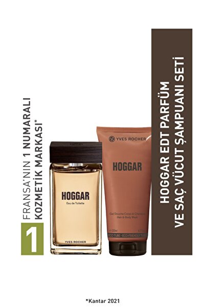 Yves Rocher Hoggar EDT Parfüm ve Saç Vücut Şampuanı Seti-9916810