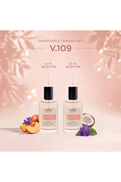 Mad Parfüm 2 Adet 50 ml V109 Selective Kadın Parfüm Seti