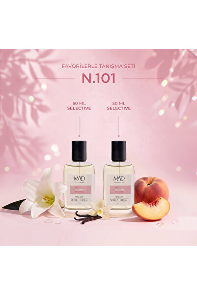 Mad Parfüm 2 Adet 50 ml N101 Selective Kadın Parfüm Seti