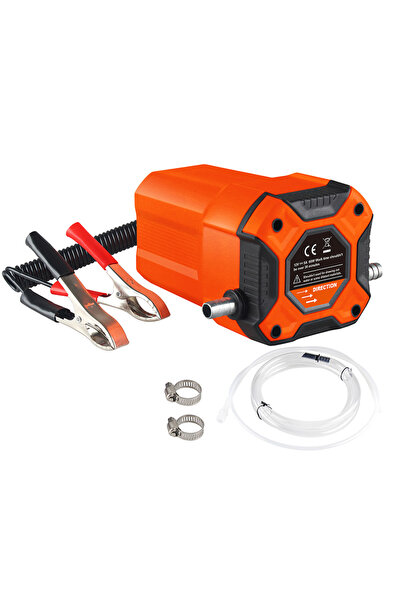 Choice Orange EAFC 12V Electric Car Oil Suction Pump 60W Fuel Delivery Engine...