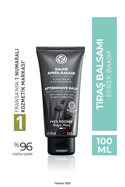 Yves Rocher Ferahlatıcı ve Yatıştırıcı Tıraş Sonrası Balsam-Vegan-100ml