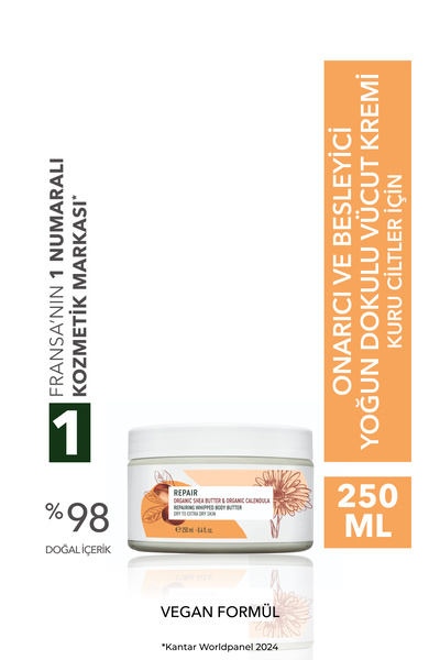 Yves Rocher Vücut Kremi - Kuru Ciltler - Onarıcı Besleyici Yoğun Dokulu / Rep...