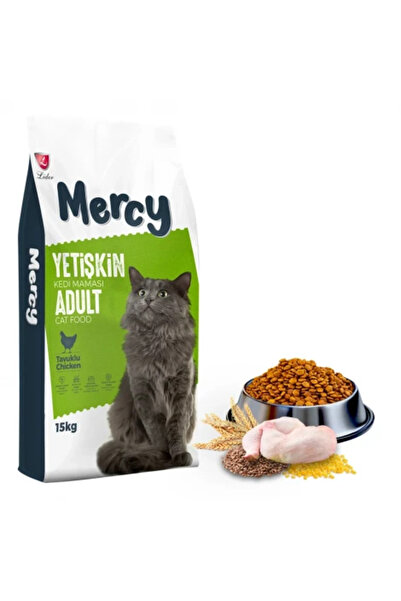 Mercy Tavuklu Yetişkin Kedi Maması 15 Kg