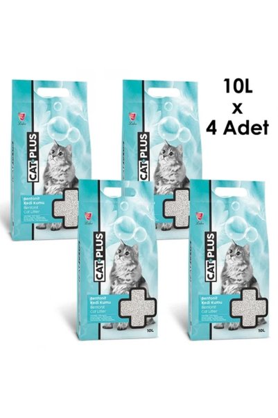 Cat Plus CatPlus Kokusuz Kedi Kumu 10 Lt x 4 Adet