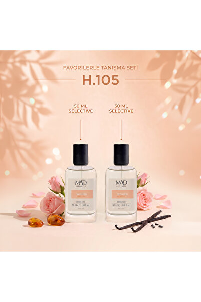 Mad Parfüm 2 Adet 50 ml H105 Selective Kadın Parfüm Seti