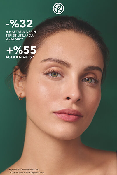 Yves Rocher Serum-Sıkılaştırıcı,Dolgunlaştırıcı Bitkisel Kolajen ve Hyaluronik Bakım/Lift Pro Collagene