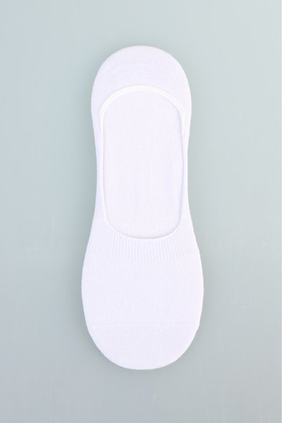 Bisse White Sneaker Short Ballerina Socks
