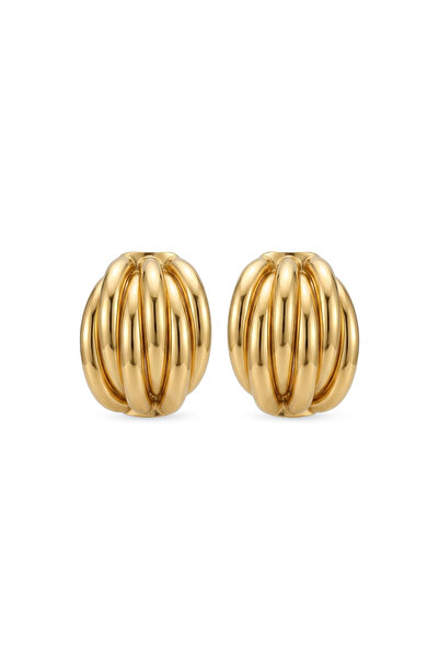 Charmist Steel spiral earrings