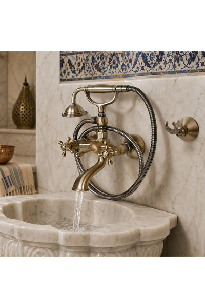 FKN Koç Antik Banyo Duş Takımı