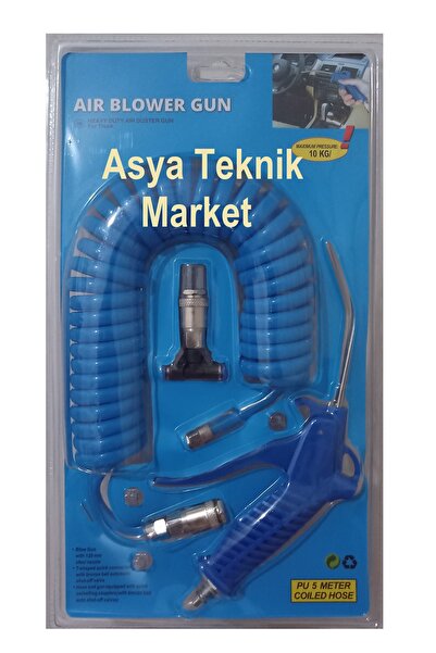 Sub Tech Kabin İçi Temizleme Hava Tabanca Seti Vakumlu, hava üfleme tabancası...