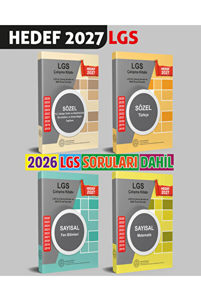 Kurul Yayıncılık 2027 8.Sınıf LGS Çıkmış Soru ve MEB Örnek Soruları Çalışma K...