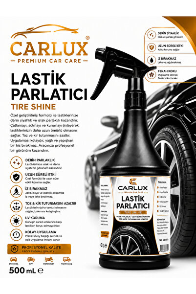 LASTİK PARLATICI VE KORUYUCU 500 ML