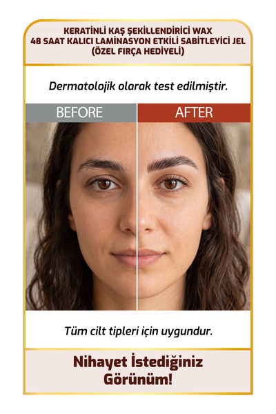 New Essentials Kaş Şekillendirici Wax-KAŞ WAX-Keratin İçerikli-50 ml