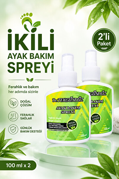 DR.TEKGÜNDÜZ İkili Ayak Bakım Spreyi