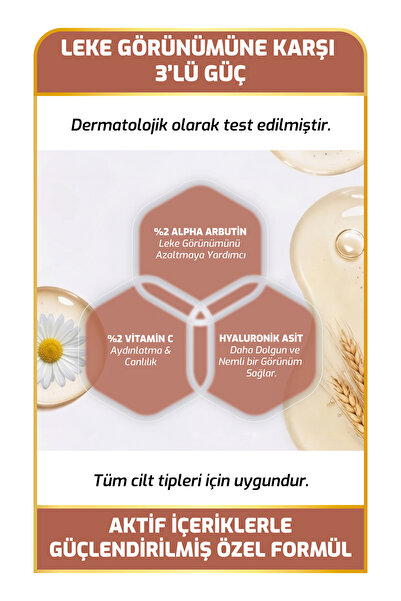 New Essentials Cilt Tonu Eşitlemeye Ve Leke Gidermeye Yardımcı Cilt Serumu (VİTA-C & ARBUTİN)