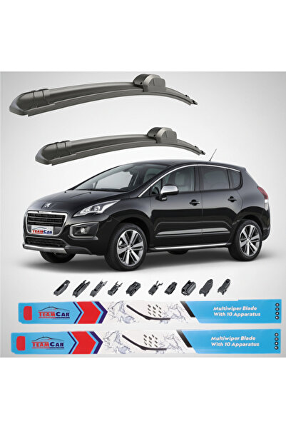 TEAMCAR Peugeot 3008 I FL 2013–2016 Lame ștergătoare – Set față