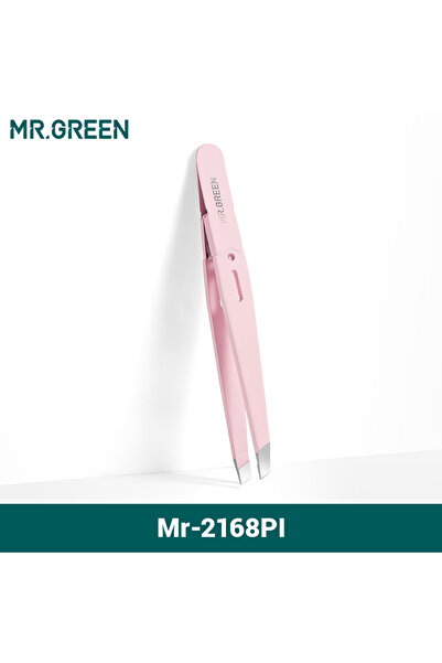 Choice1 MR.GREEN Mr-2168PI MR.GREEN Eyebrow Tweezer Colorful Hair Beauty Fine...