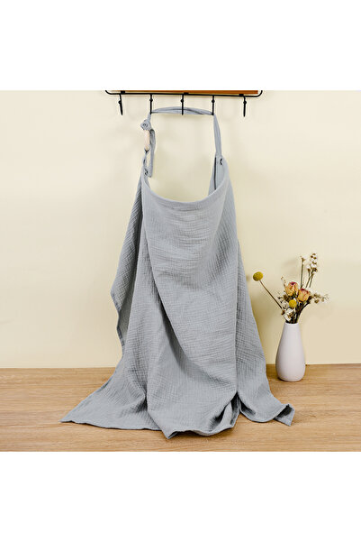 Choice3 100x68cm bean green 100% Cotton Mother Outing Breastfeeding Cover Mus...