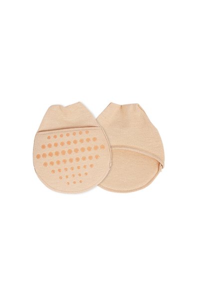 Choice1 Beige Tcare 1 Pair Breathable Women's Invisible Toe Cover with Paddin...