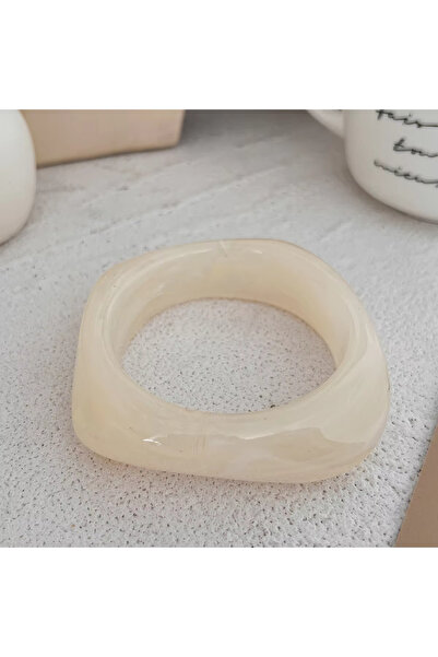 Choice1 Style6 Wide Geometric Smuding Acrylic Bangles for Women Europe and Am...