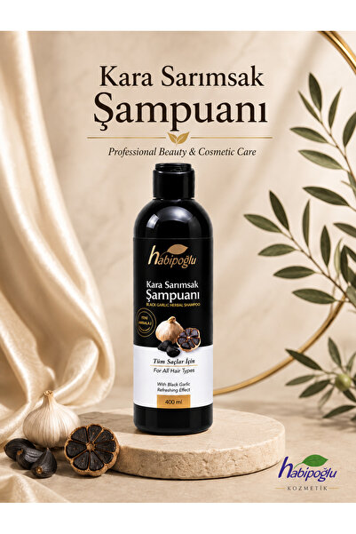 Habipoğlu Black Garlic Shampoo