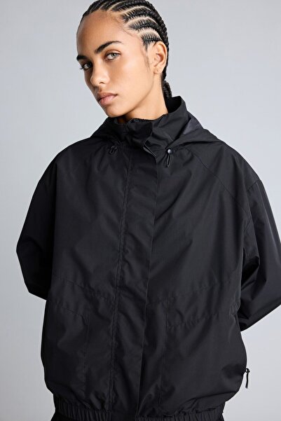 DeFacto Windproof Regular Fit Raglan Sleeve Hooded Raincoat C4949Ax26Au