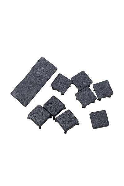 Choice black Screw Hole Pad for Sony PS3 Slim 2000 3000 Anti Dust Plug Screw ...