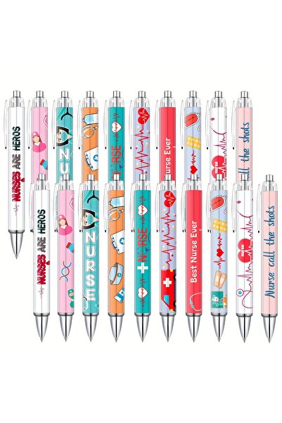 Choice1 10 Pcs 10/20/30 Pcs Nurse Ballpoint Pen Lovely Cartoon Cute Nursing F...