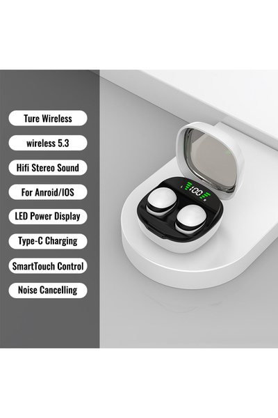 choice2 kebidumei White mini13X Mini Invisible Earphones Bluetooth 5.3 Headph...