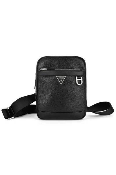 Guess Handbag Men's Bag Hmmogrp6159-Bla Monaco Crossbody