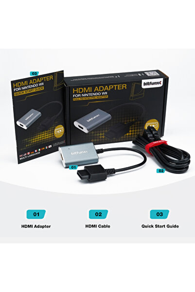 Choice HD for wii Bitfunx HDMI™ Adapter for Nintendo Wii NTSC PAL Retro Game ...