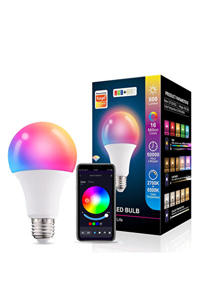 Choice 15 واط 1 قطعة بلوتوث E27 Tuya E27 لمبات إضاءة LED بلوتوث ذكية 15 واط ت...