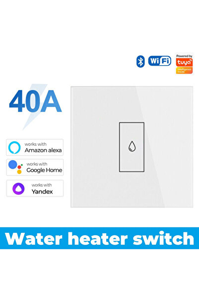 Choice1 Style 2 Tuya Smart WiFi 40A High Power Switch for Water Heater Boiler...