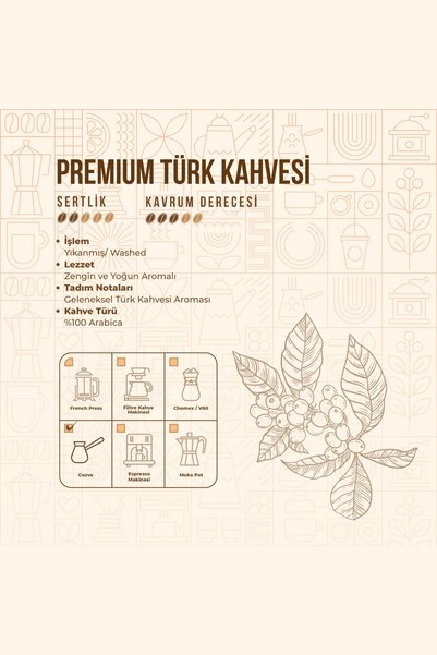 DELAPAU De La Pau Metal Kutu Premium Turkish Coffee 250 Gr