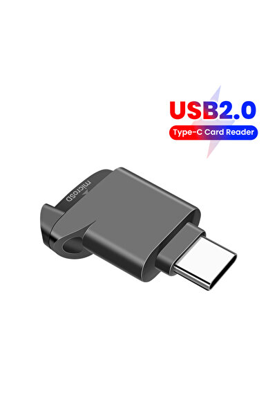 Choice Black Type C 3.0 to TF Card Mini Reader External Storage Memory Card A...