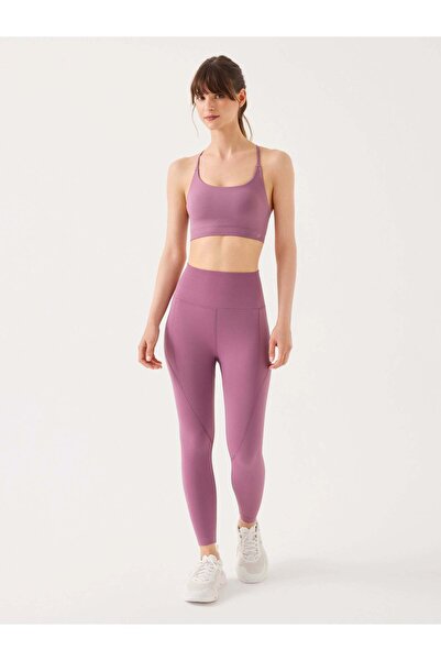 Jerf Pine Visok struk & Oblikuje figuru Leggings Pastel Lila