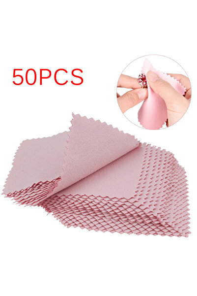 Choice 50Pcs-8x8cm 50Pcs 8x8cm Jewelry Silver Polishing Cloth Jew Elry Mainte...