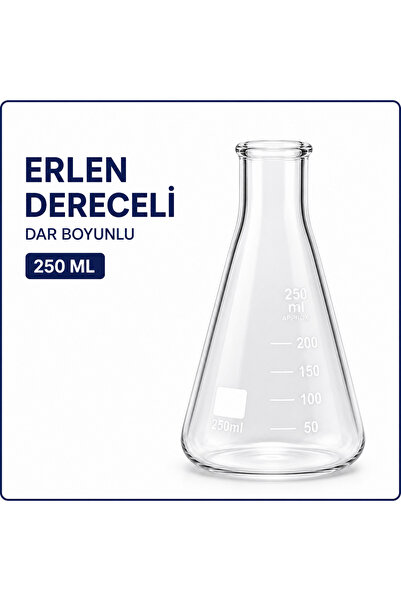 Labolist Erlen Dereceli Dar Boyunlu 250 ml