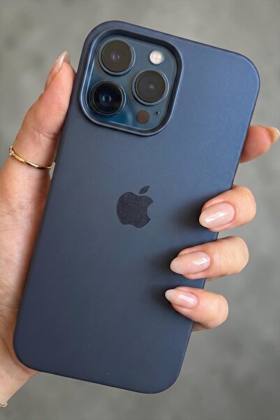 ProNorth IPhone 14 PRO MAX Uyumlu Kılıf Logolu Lansman Soft Yumuşak Içi Kadif...