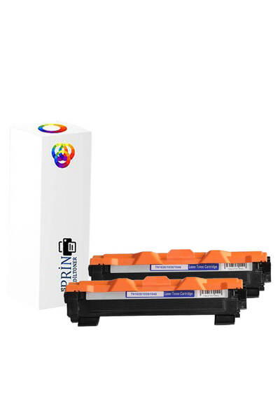 Plusprint Brother HL-1211W Yazıcı Uyumlu Muadil Toner 2'li Paket TN1040