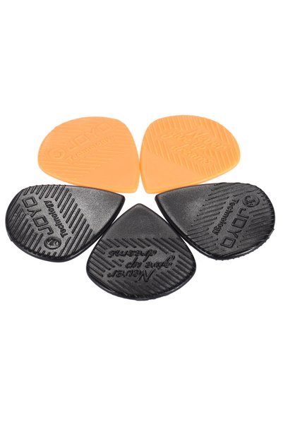 Choice As pic Plastic Triangle Shape Guitar Pick Plectrum in Black in Orange ...