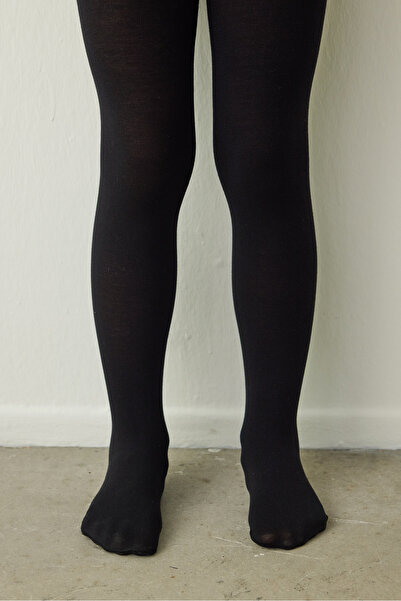 Penti Black Pretty Extra Cotton Pantyhose