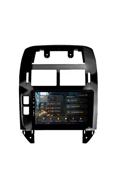 HUB64 Navigație Android Volkswagen Polo (2004-2011), 9 inch, 2GB RAM, CarPlay...