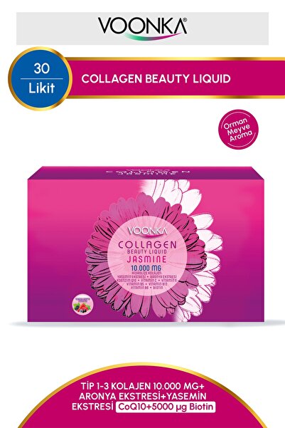 Voonka Collagen Beauty Liquid Orman Meyveli 30lu