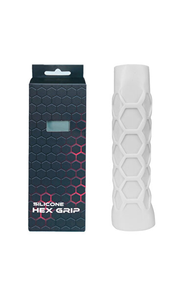 Choice WHITE Pickleball racket handle cover, pickleball racket silicone handl...