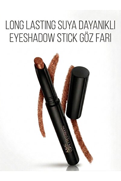 KAJAL Long Lasting Suya Dayanıklı Eyeshadow Stick Göz Farı - 811 Metalik Bron...