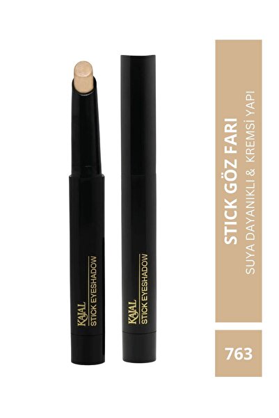 KAJAL Long Lasting Suya Dayanıklı Eyeshadow Stick Göz Farı - 763 Açık Bej - K...